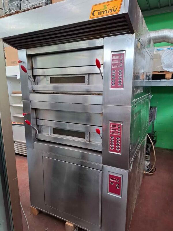 FORNO CIMAV DOPPIA CAMERA + CELLA e CAPPA