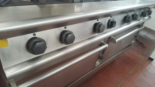 CUCINA GAS 8 FUOCHI CON DOPPIO FORNO - immagine 3