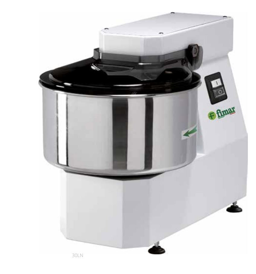 🥖 IMPASTATRICE A SPIRALE 30 L